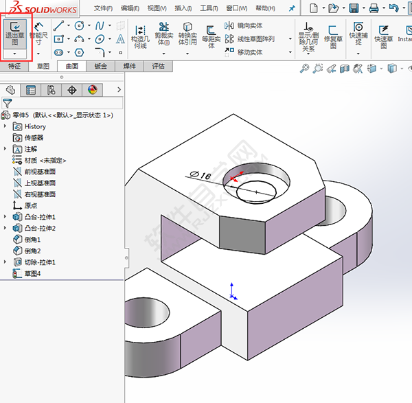 簡(jiǎn)述solidworks創(chuàng)建零件過程