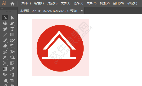 ai畫醫(yī)科大學標識的方法