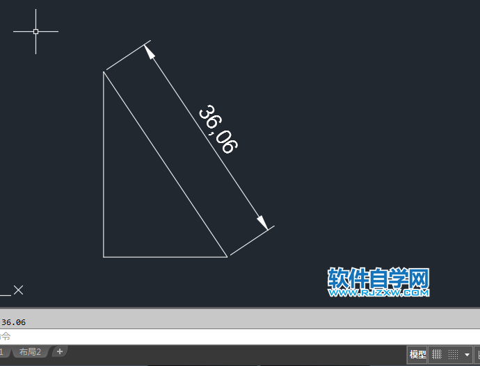 cad斜線怎么標(biāo)注尺寸