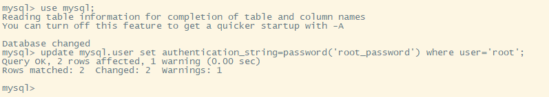 Linux mysql-5.6如何實現(xiàn)重置root密碼
