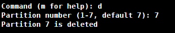 Linux使用fdisk實現(xiàn)磁盤分區(qū)過程圖解