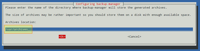 Linux 上使用 backup-manager 進行系統(tǒng)備份