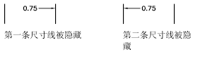 CAD2020關(guān)于控制尺寸界線