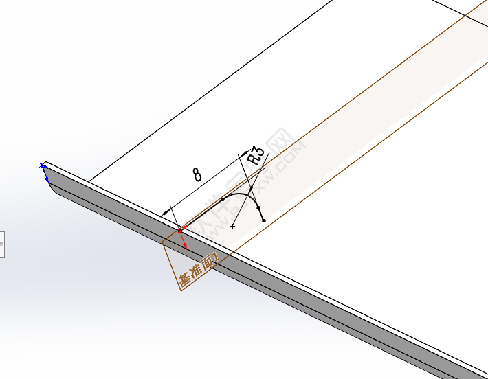 solidworks怎么畫加強(qiáng)筋板