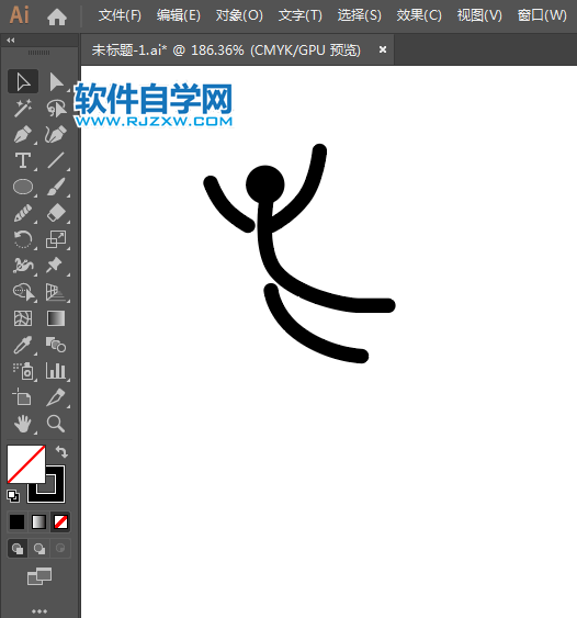 ai怎么設(shè)計蹦床運動標(biāo)識