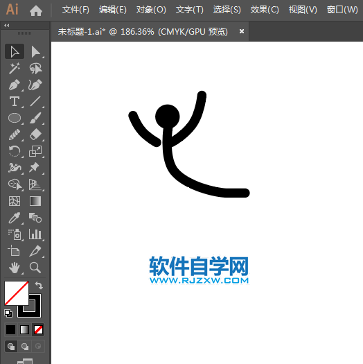 ai怎么設(shè)計蹦床運動標(biāo)識