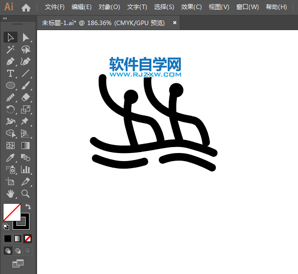 ai怎么設(shè)計花樣游泳標識
