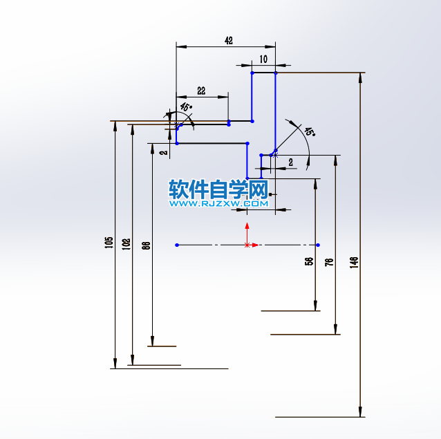 Solidworks繪制回轉(zhuǎn)實心體