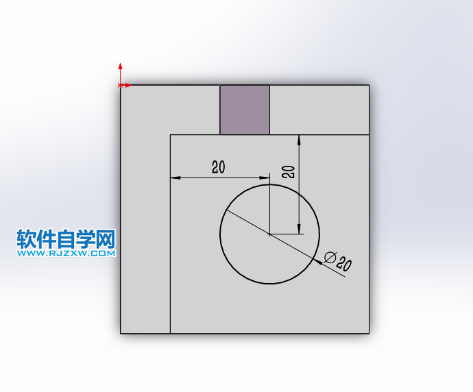 solidworks實(shí)體建模新手用拉伸、倒圓角完成