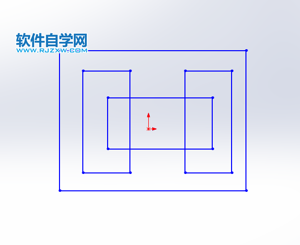 solidworks草圖繪制尺寸定位練習(xí)三