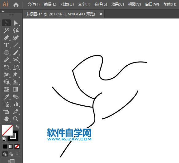 ai怎么繪制藝術(shù)體操圖標