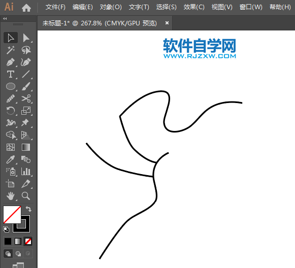 ai怎么繪制藝術(shù)體操圖標