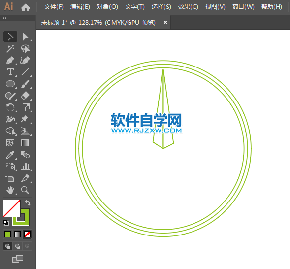 ai怎么設(shè)計(jì)奔馳圖標(biāo)