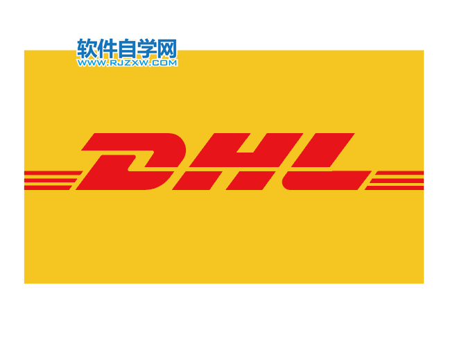 ai怎么設(shè)計(jì)DHL標(biāo)志教程
