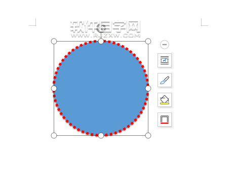 wps怎么設(shè)置圓點(diǎn)輪廓