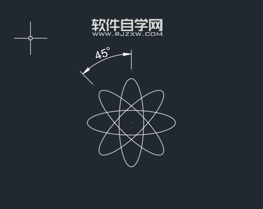 cad旋轉(zhuǎn)復(fù)制多個(gè)的方法