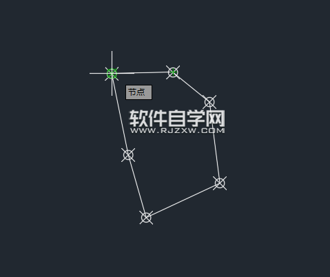CAD節(jié)點設置捕捉連線