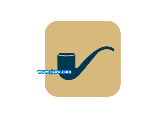 CorelDRAW X8怎么設(shè)計煙斗圖案？
