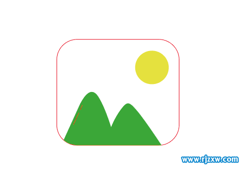 可愛卡通的照片APP圖標(biāo)怎么用AI設(shè)計(jì)