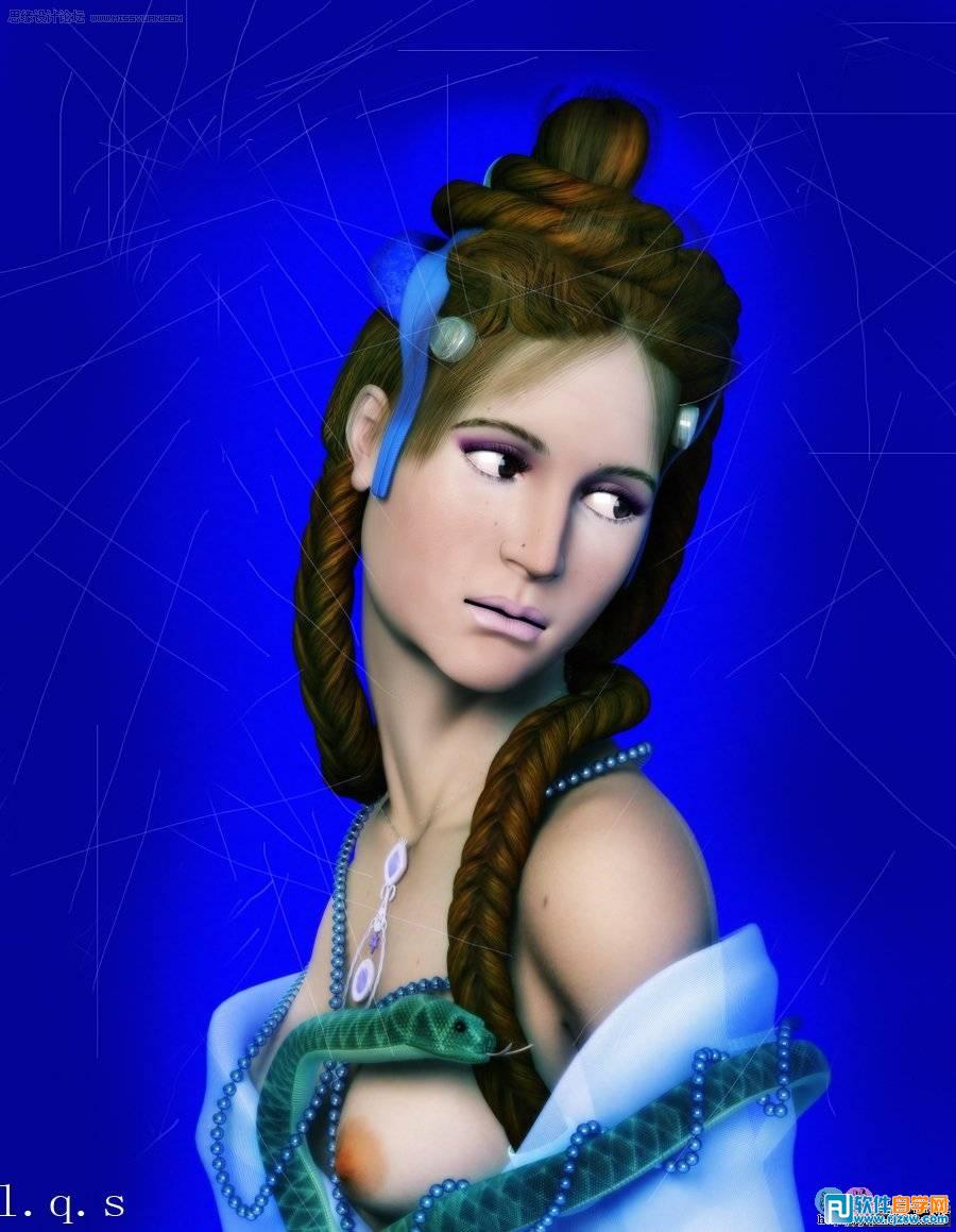 教你怎么用3dsMax制作美女實(shí)例過(guò)程