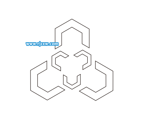 Coreldraw軟件的旋轉(zhuǎn)縮放制作LOGO標志