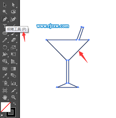 怎么用AI畫出飲料水杯簡筆畫呢？