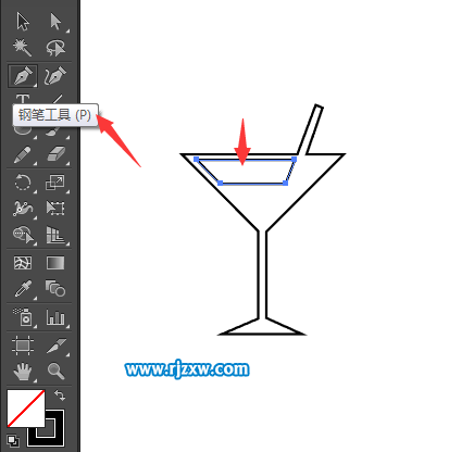 怎么用AI畫出飲料水杯簡筆畫呢？