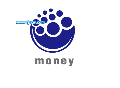 CDRX8制作以圓形為主題的MONEY標(biāo)志