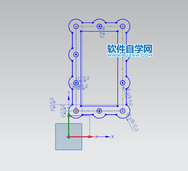 ug整個(gè)草圖旋轉(zhuǎn)90°