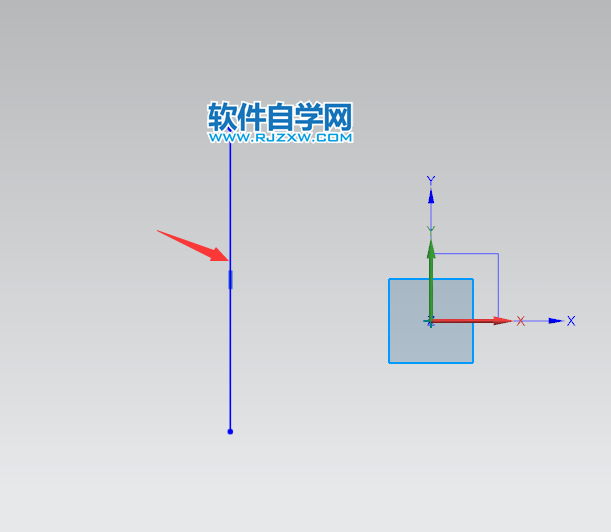 ug草圖中怎么旋轉(zhuǎn)直線