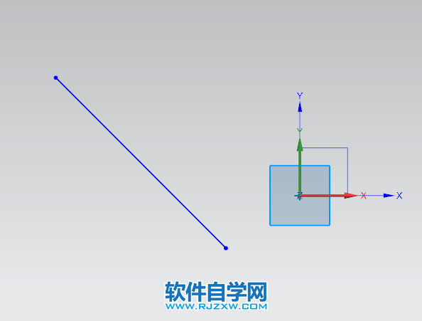 ug草圖中怎么旋轉(zhuǎn)直線