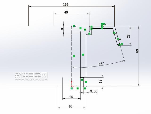 SolidWorks零件實體旋轉(zhuǎn)練習(xí)的介紹