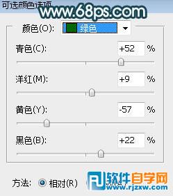 PS打造夢幻人物的暗青色逆光效果