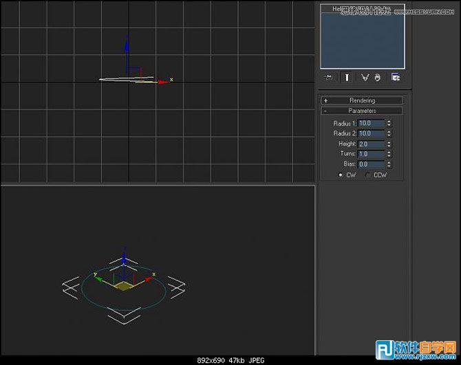 教你怎么用3DMAX做簡(jiǎn)單螺紋模型