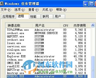 rthdcpl.exe是什么進程？rthdcpl.exe進程怎么關閉？