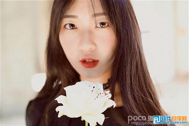 PhotoshopCS5給強光下的少女進行細節(jié)磨皮